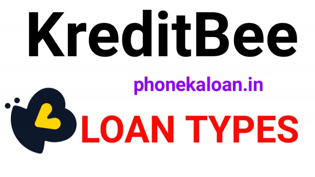 KreditBee Loan Types