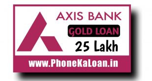 Axis Bank Gold Loan Apply Online | Axis Bank Gold Loan Interest Rate