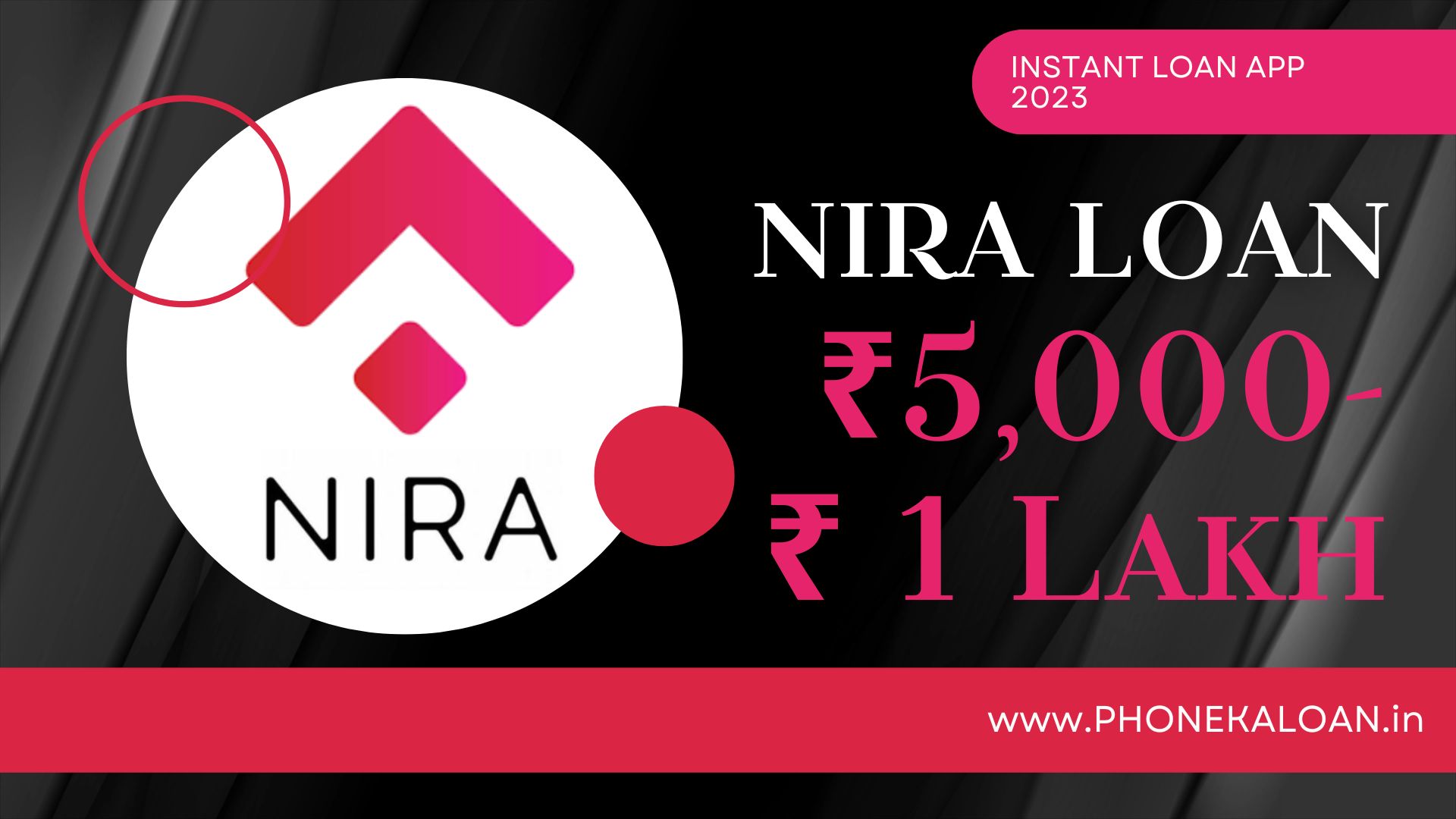 NIRA Loan App Loan Amount